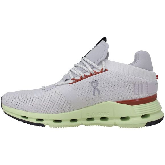 On Running Cloudnova White/Limelight 26.98489 Women's - Picture 2 of 8